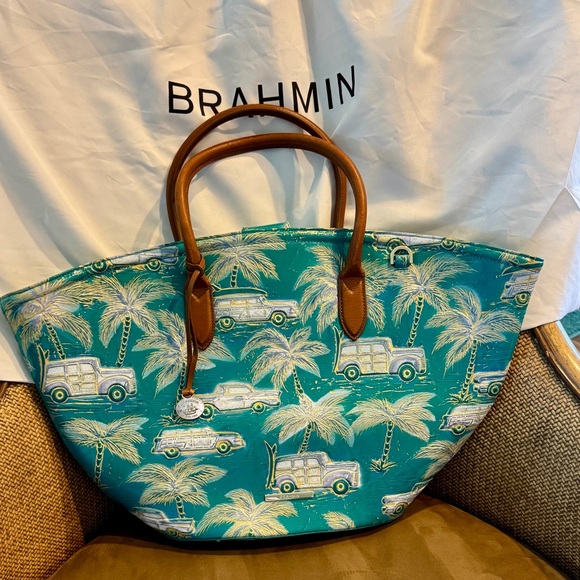 Brahmin Mira Dream Copa Cabana Market Tote - Picture 3 of 3
